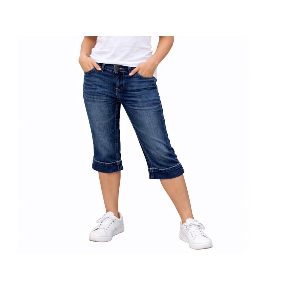 Kut from the Kloth Nicole cropped capri pants SZ 6